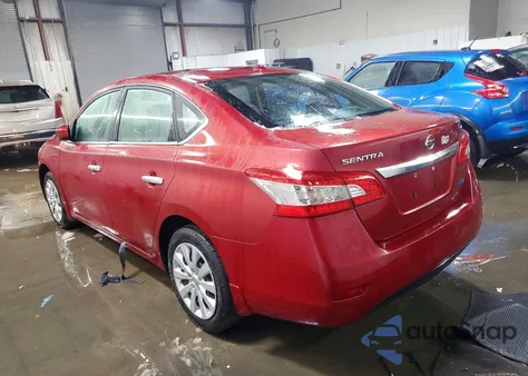2014 Nissan Sentra S from USA, damaged, VIN 3N1AB7AP6EY320376